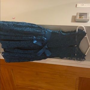 Emerald Green girls “fancy” dress